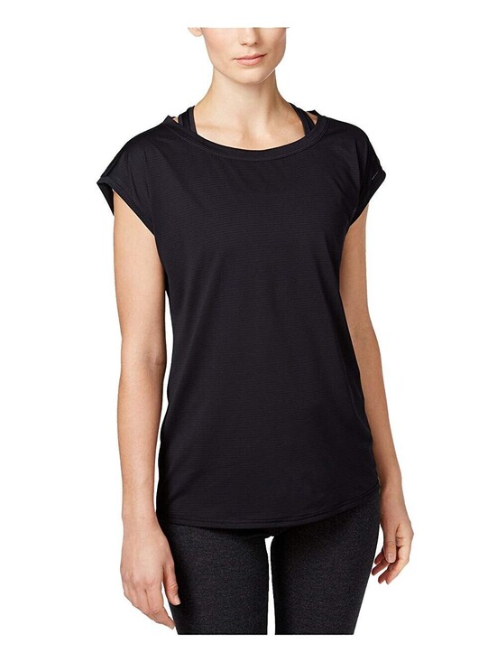Ideology Tops - Ideology Womens Mesh Back Top Size M